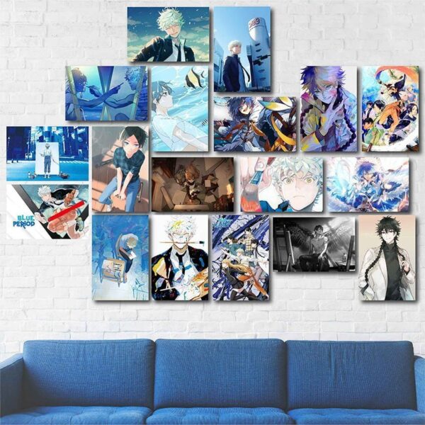 blue period anime wall poster