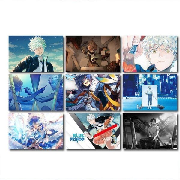 blue period anime wall poster