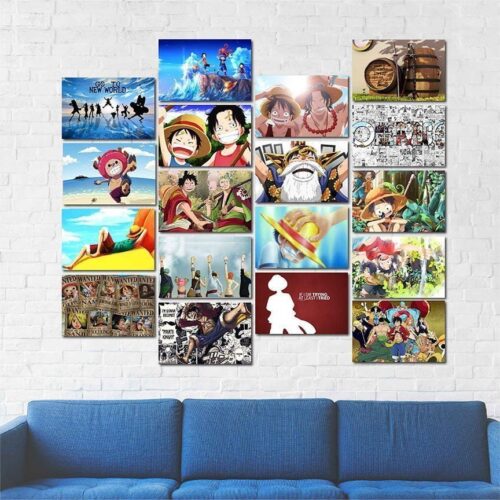 one piece anime wall poster