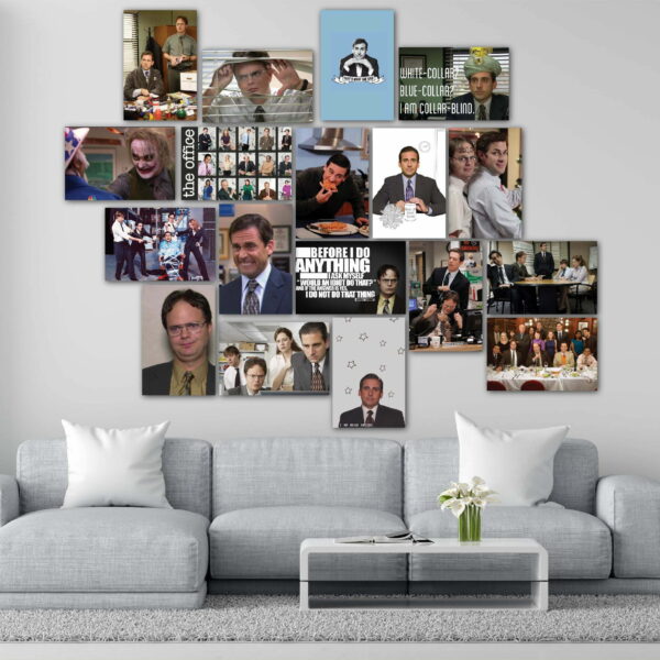 Web series wall collage