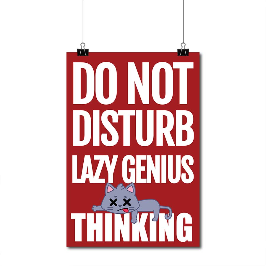 Warning : Lazy Genius - Anbhudan