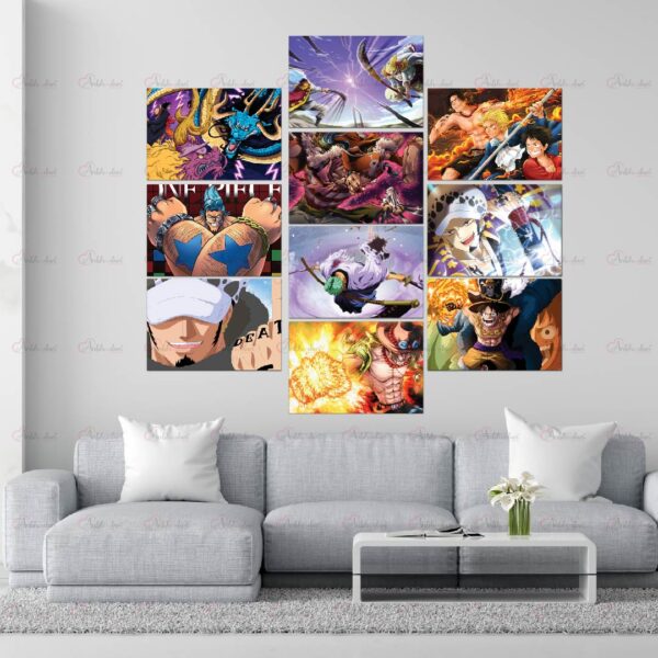 one piece wall poster set