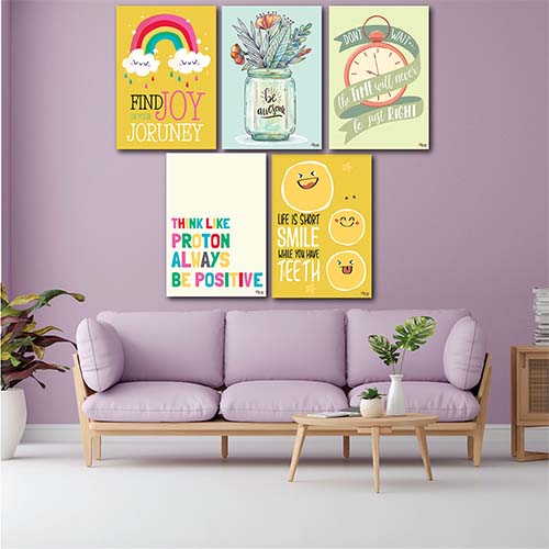 pastel kids room poster