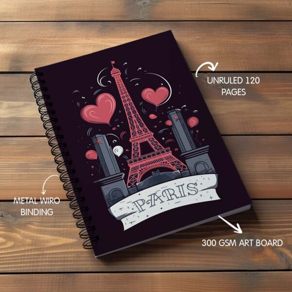 paris illustration diary 2024 | journal 2024 | to do list | travel note
