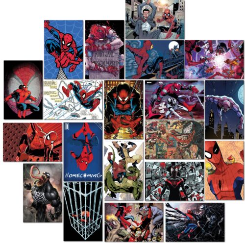 marvel comic wall poster